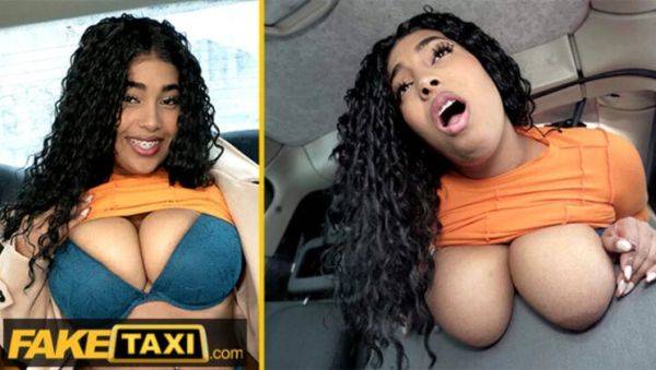 Fake Taxi - Thayana Babyy's Massive Tits & Huge Ass Fuck in HD - xxxfiles.com on freevids.org