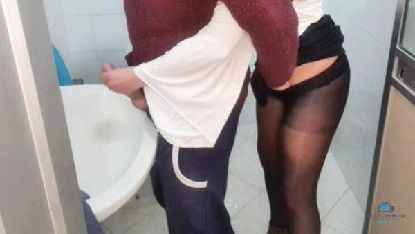 Naughty Secretary Gets Hardcore Job Interview - Latina Amateur Fucks Boss in Office - veryfreeporn.com - Spain on freevids.org