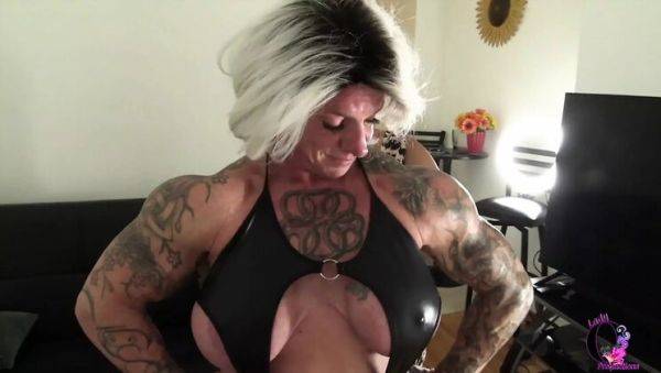 Brooke Diesel Muscle Worship - Juicy Latina BBW Tattooed Goddess - veryfreeporn.com - Usa on freevids.org