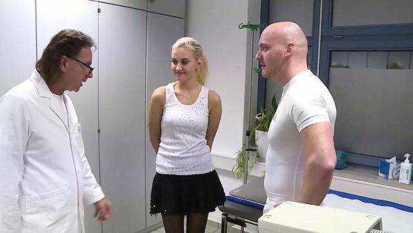 Big George & Mark Aurel Fuck Hard in The Clinic of Sex - Episode 7 - Blowjob, Cumshot & Facial - veryfreeporn.com - Germany on freevids.org
