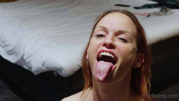 Amateur MILF model gets a massive facial after hot hotel sex with big dick - porntry.com - Netherlands on freevids.org