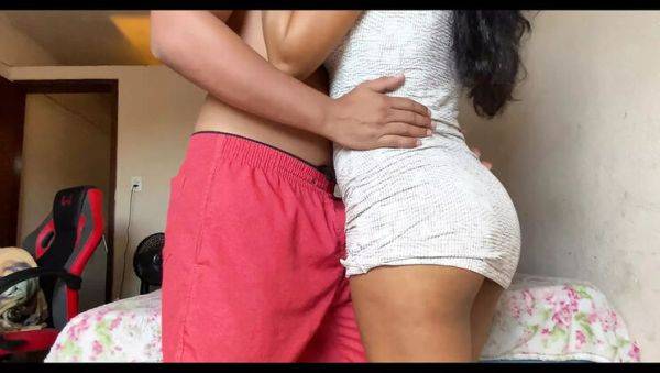 Naughty Secretary Mel Sanchez Gets Fucked Hard at Boss's House - No Panties! - porntry.com - Brazil on freevids.org