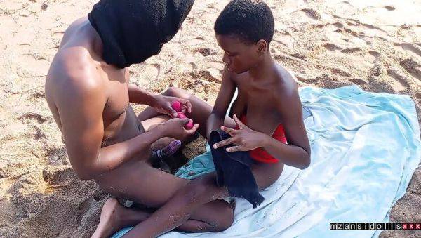 18yo Black Teen Fucked Hard on Beach - Amateur Missionary Sex - porntry.com - South Africa on freevids.org