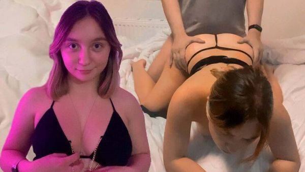 Step Sister Surprise! Niiikey Fucks Her Tight Young Pussy Hard - Homemade Russian Teen Sex - porntry.com - Russia on freevids.org