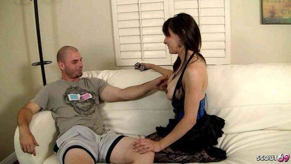 Teen in Fishnet Bodysuit Seduces Big Dick Boy for Rough Squirting Orgasm - Cytherea & Ralph Long - veryfreeporn.com - Germany on freevids.org