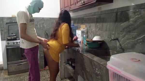 I Pay My Horny Stepsister A Visit In The Kitchen And She Sucks My Balls - 18 Years - desi-porntube.com - India on freevids.org