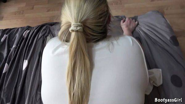 Chubby Blonde BBW Gives Hot Blowjob & Takes Doggy Style - Homemade Amateur Sex - veryfreeporn.com on freevids.org