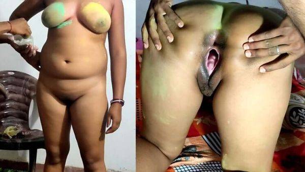 Indian Holi Special Fuck - Desi Bhabhi Hardcore Sex in Hindi 4K - veryfreeporn.com - India on freevids.org