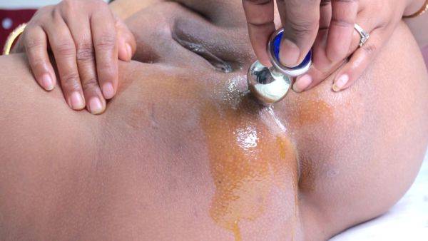 Savita Bhabhi - Anal Finger- Desi Horny Take Butt Plug In Her Big Ass Infront Of Her Jija Ji. 02 - desi-porntube.com - India on freevids.org