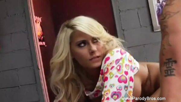 Big Tits Blonde MILF Anal Fuck in Retro Office Fantasy - Marcus London - porntry.com on freevids.org