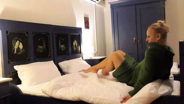 Blonde MILF Selena701 Fucks Half Naked in Hot Sex Game - Pussy Licking & Creampie - veryfreeporn.com on freevids.org