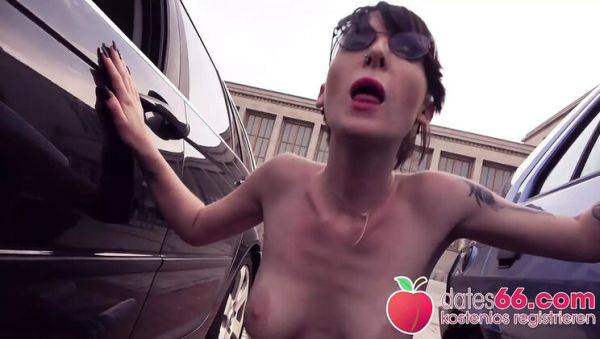 Public Fuck with 2 Hot Girls in Berlin - Outdoor Sex & Car Blowjob - xxxfiles.com - Germany on freevids.org