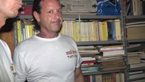 Hot Librarian MILF Lisa Stella Gets Anal & Blowjob in Threesome HD - xxxfiles.com on freevids.org