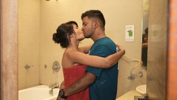 Relight Fucks SAWITA BHABHI Hard in Bathroom - Brutal 4K Indian Porn - xxxfiles.com - India on freevids.org
