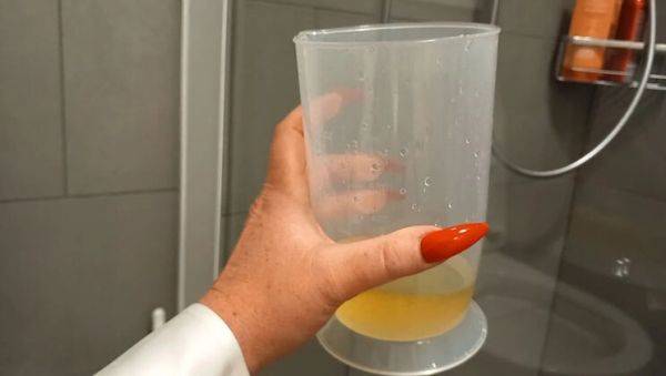 Mistress Luciana Forces Slave To Drink Piss - Extreme German BDSM Humiliation - veryfreeporn.com - Germany on freevids.org