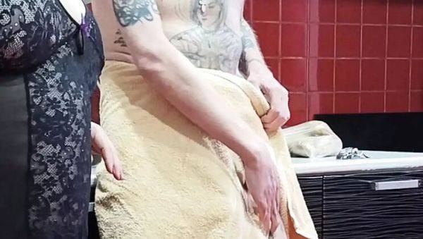 Hot MILF Blows Me Until I Cum - Russian BBW Deep Throat & Handjob - veryfreeporn.com - Russia on freevids.org