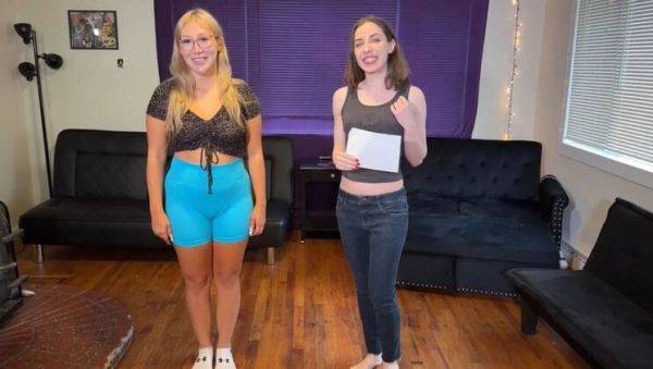 Hot Lesbian Game: Veronica & Friends Play Strip Simon Says with Sex Toys - porntry.com on freevids.org
