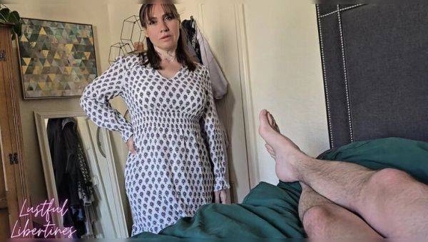 Jealous Stepmom Teaches Step Son A Hot Lesson - Big Tits MILF Creampie - porntry.com - Britain on freevids.org