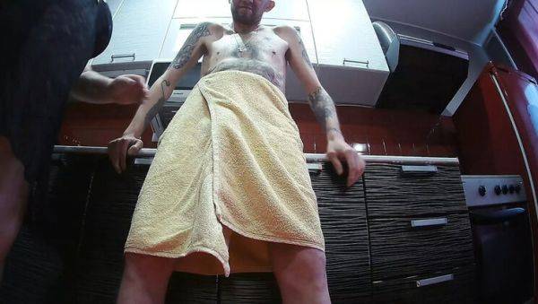 StepMom Sees My Hard Cock & Sucks It Until I Cum - Zona901 MILF Blowjob - porntry.com - Russia on freevids.org