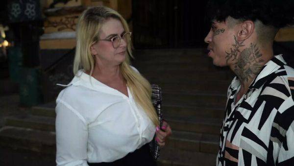 Sexy Blonde Pastor Tiffany Montavani Takes Young Stud’s Big Cock in Wild Outdoor Fuck - porntry.com - Brazil on freevids.org
