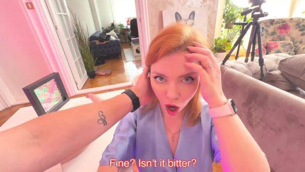 Hot Redhead Kisankanna Quits Vaping to Suck Big Dick - Deep Throat & Face Fuck - porntry.com - Russia - Serbia on freevids.org