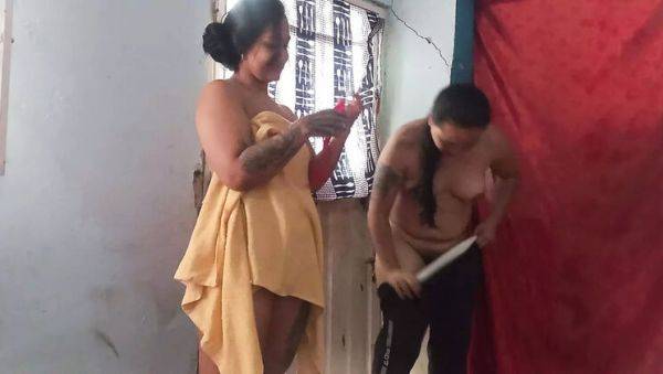 Hot Colombian Lesbian Amateur Sex - Pussy Licking & Doggy Style - porntry.com - Colombia on freevids.org