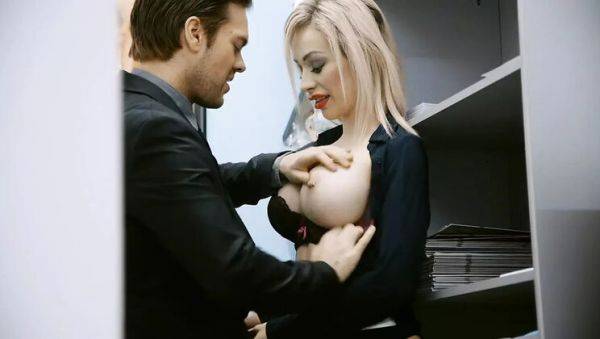 Hot Forbidden Office Sex With My Boss - Victoria Summers Fucks Ryan Ryder Hardcore - porntry.com on freevids.org