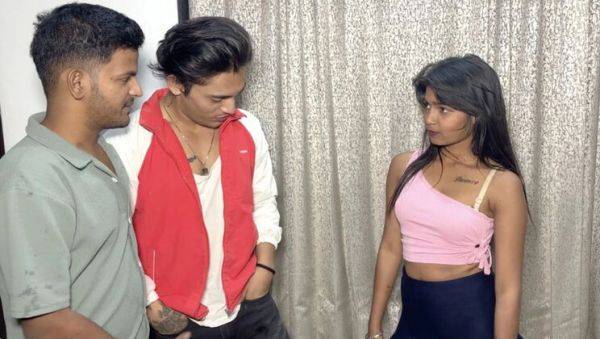 Hot Indian Wife Fucks Husband's Friend - Desi Homemade Sex - porntry.com - India on freevids.org