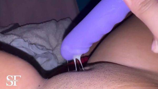 SofiasExxx Tests Her New Dildo in Tight Latina Pussy - Close-Up HD - veryfreeporn.com on freevids.org