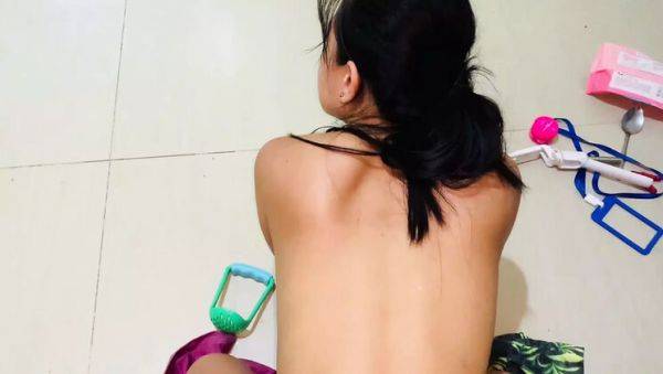 Filipina Teen Fucks Stepbrother All Night - 18yo Asian Babe with Perfect Body - veryfreeporn.com - India on freevids.org