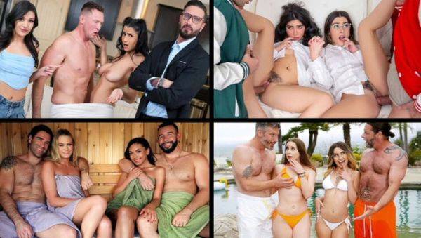 Hot Swappz Compilation with Riley Star & Jane Wilde - Blowjob, Doggy & Rough Sex in 4K - xxxfiles.com on freevids.org