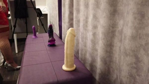 Hot French Amateur Mariaespino Rides Huge Dildo in Lyon Hotel Room - Solo Masturbation Orgasm - xxxfiles.com - France on freevids.org