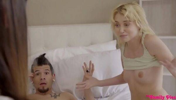 Hot Step Sister Emily Willis Can't Get Enough - Threesome with Bambino & Chloe Couture - veryfreeporn.com on freevids.org