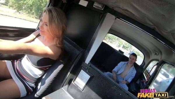 Shalina Devine Rides Customer's Face & Cums Hard - Fake Taxi POV Blowjob & Creampie - veryfreeporn.com on freevids.org