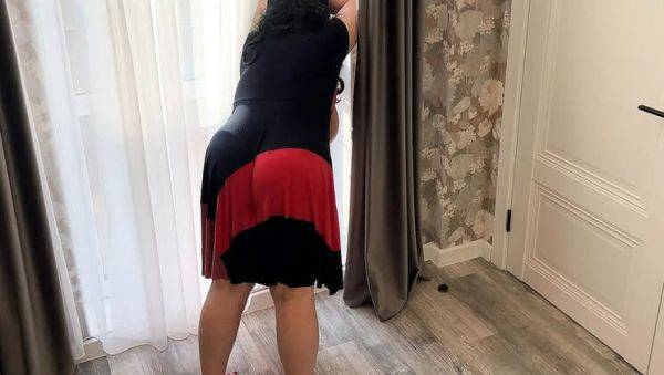 Stepmom bends over showing her huge ass - stepson can't resist and fucks her tight anal - veryfreeporn.com on freevids.org