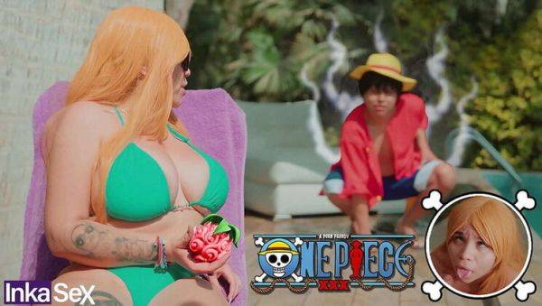 Busty Latina Nami Cosplay Fucked Hard by Luffy - Big Natural Tits & Perfect Ass - porntry.com - Mexico - Colombia on freevids.org