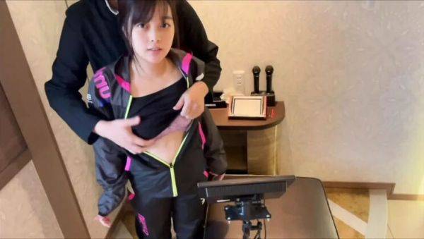 Naughty Japanese High School Couple Has First Time Sex in Karaoke Room - Amateur Asian Teen Fuck - veryfreeporn.com - Japan on freevids.org