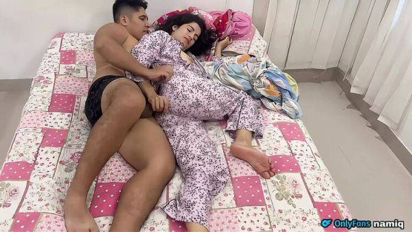 Hot Colombian Couple Fucks on Sofa - Big Natural Tits & Ass in 4K - xxxfiles.com - Colombia on freevids.org