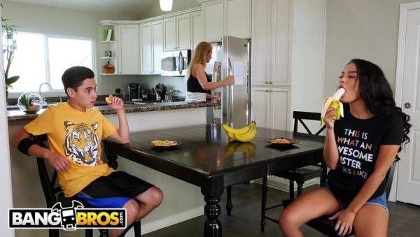 Maya Bijou Gets Fucked Hard By Step Brother Juan El Caballo Loco - BangBros - veryfreeporn.com on freevids.org