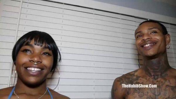 Blasian teen takes first gangbang with huge black cocks - amateur reality fuck - porntry.com on freevids.org