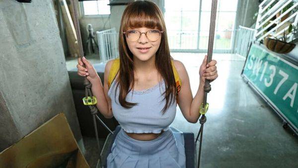 Stepbro Fucks Stepsister's Tight Pussy with Huge Cock - Honey Hayes Moans Hard - xxxfiles.com on freevids.org