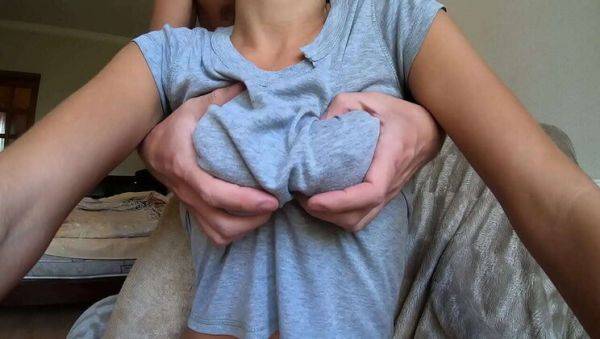 Nipplestock Man Rips Shirt & Licks Her Puffy Nipples Until She Cums - porntry.com on freevids.org