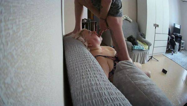 Hot Russian MILF Zona901 Gives Deep Throat Blowjob & Swallows Thick Cum Before Work - porntry.com - Russia on freevids.org