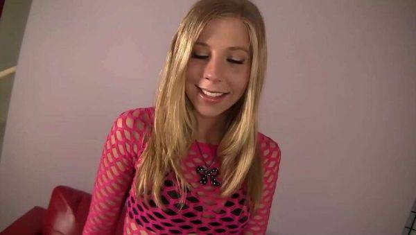 Blonde Teen Chastity Lynne Takes Hardcore Anal & Creampie - Scott Lyons Fucks Her Tight Holes - porntry.com on freevids.org