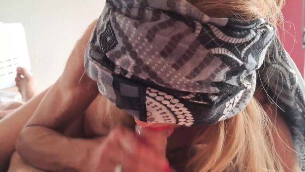 Hot Spanish MILF Gives Blowjob & Takes Cum in Mouth - Homemade Amateur Sex - veryfreeporn.com - Spain on freevids.org