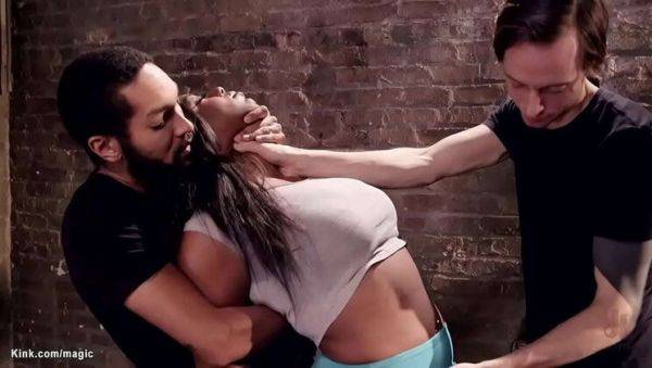 Lisa Tiffian's Huge Ebony Tits Bound & DP Fucked Hard by Owen Gray - veryfreeporn.com on freevids.org