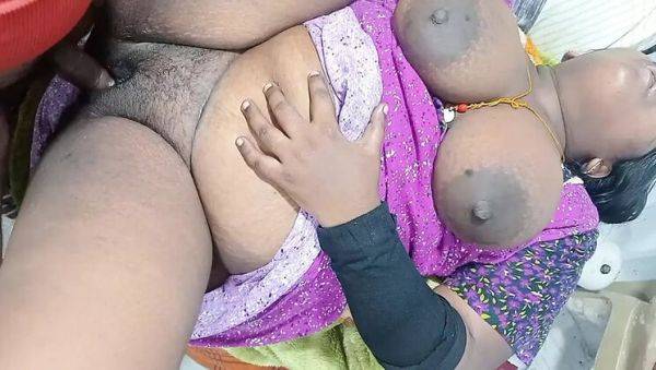 Desi Wife Veni Gets Hard Fuck in Missionary - Big Tits & Creampie - porntry.com - India on freevids.org