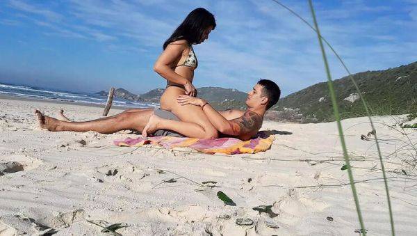 Sexy Latina Couple Fucks on Nude Beach - Amateur Homemade HD - porntry.com - Argentina on freevids.org