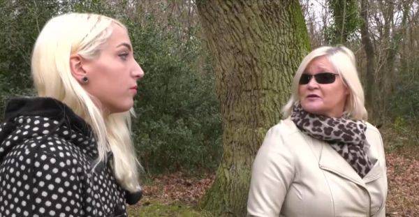 Big Tit Mature MILF Gets Pussy Licked By Blonde Lesbian - alphaporno.com on freevids.org