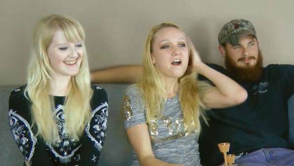 Blonde Teens Anneliese & Krystal Play Strip Pirate Penguins Game - HD Amateur Threesome - xxxfiles.com on freevids.org